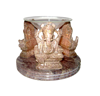 foto Aromalampa - p��rodn� mastek, 3 gane�ov�